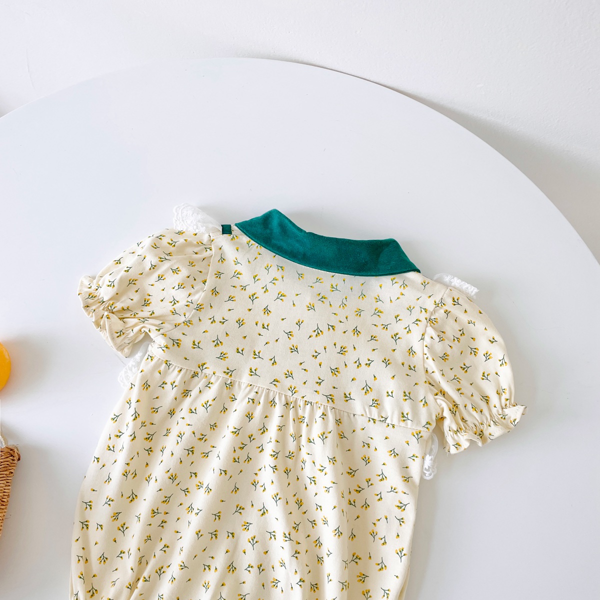 Mô tả Sanlutoz Ngọt Ngào Hoa Mùa Hè Bé Gái Body Cotton Thời Trang Trẻ Sơ Sinh Quần Áo Bé Gái - 9