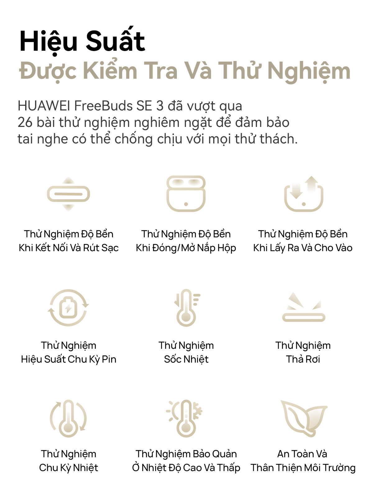 Mô tả Tai Nghe Bluetooth HUAWEI FreeBuds SE 3 | 42 Giờ Phát Nhạc | Nhẹ Và Nhỏ Gọn | Sạc Nhanh - 8