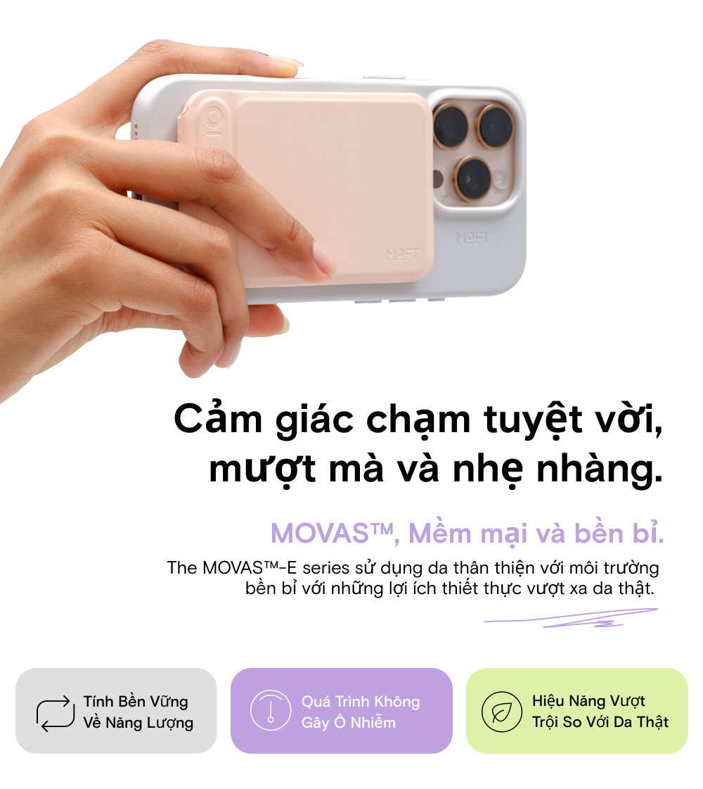Mô tả MOFT Snap Invisible Phone Tripod Stand MOVAS™ (Magnetic Compatible) giá đỡ ba chân MOFT có nam châm gắn điện thoại - 9