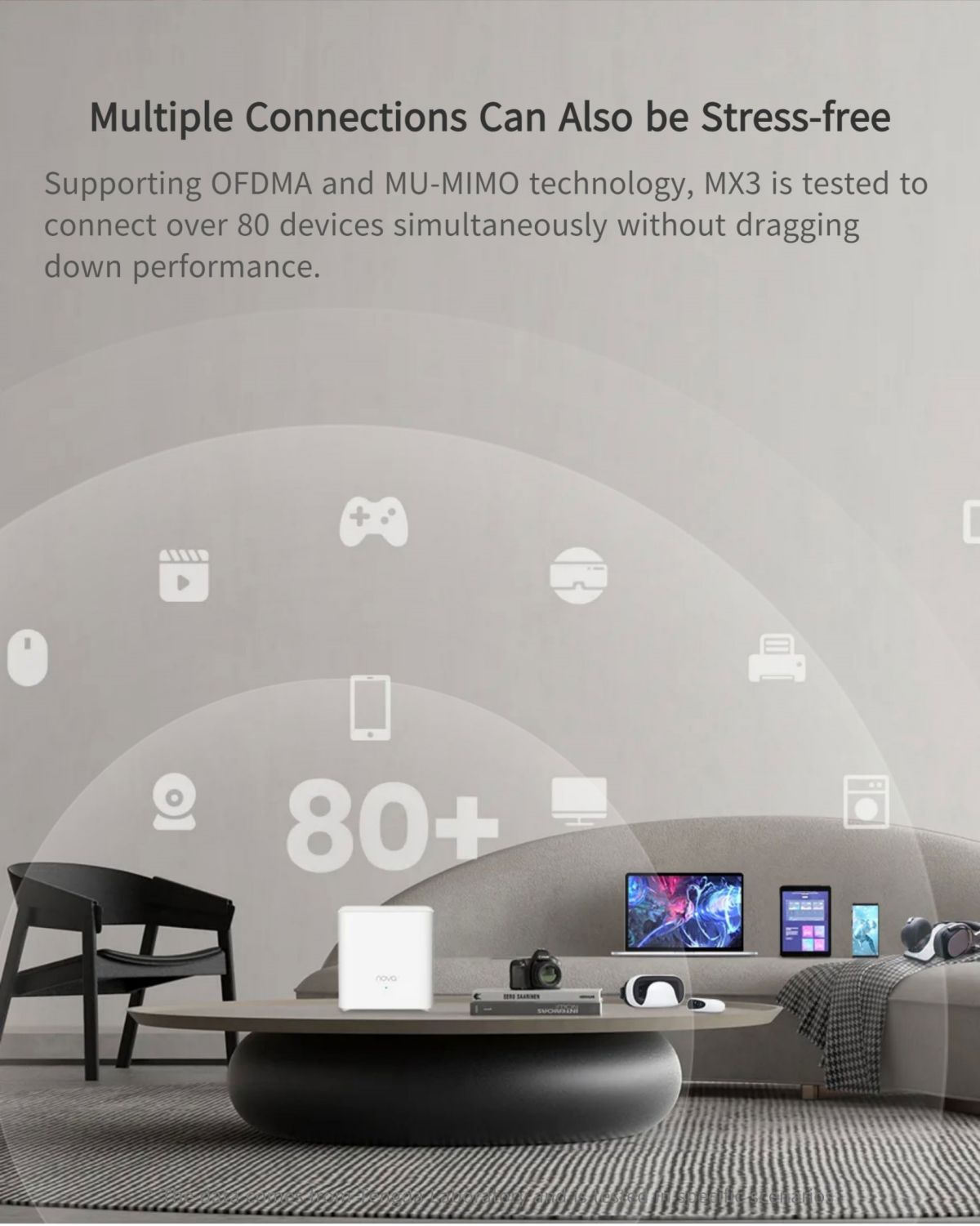 Mô tả "Hệ Thống Wifi Mesh Tenda Nova MX3 MW3 Cho Gia Đình AC1200 AX1500 Mbps - Hàng Chính Hãng" - 7