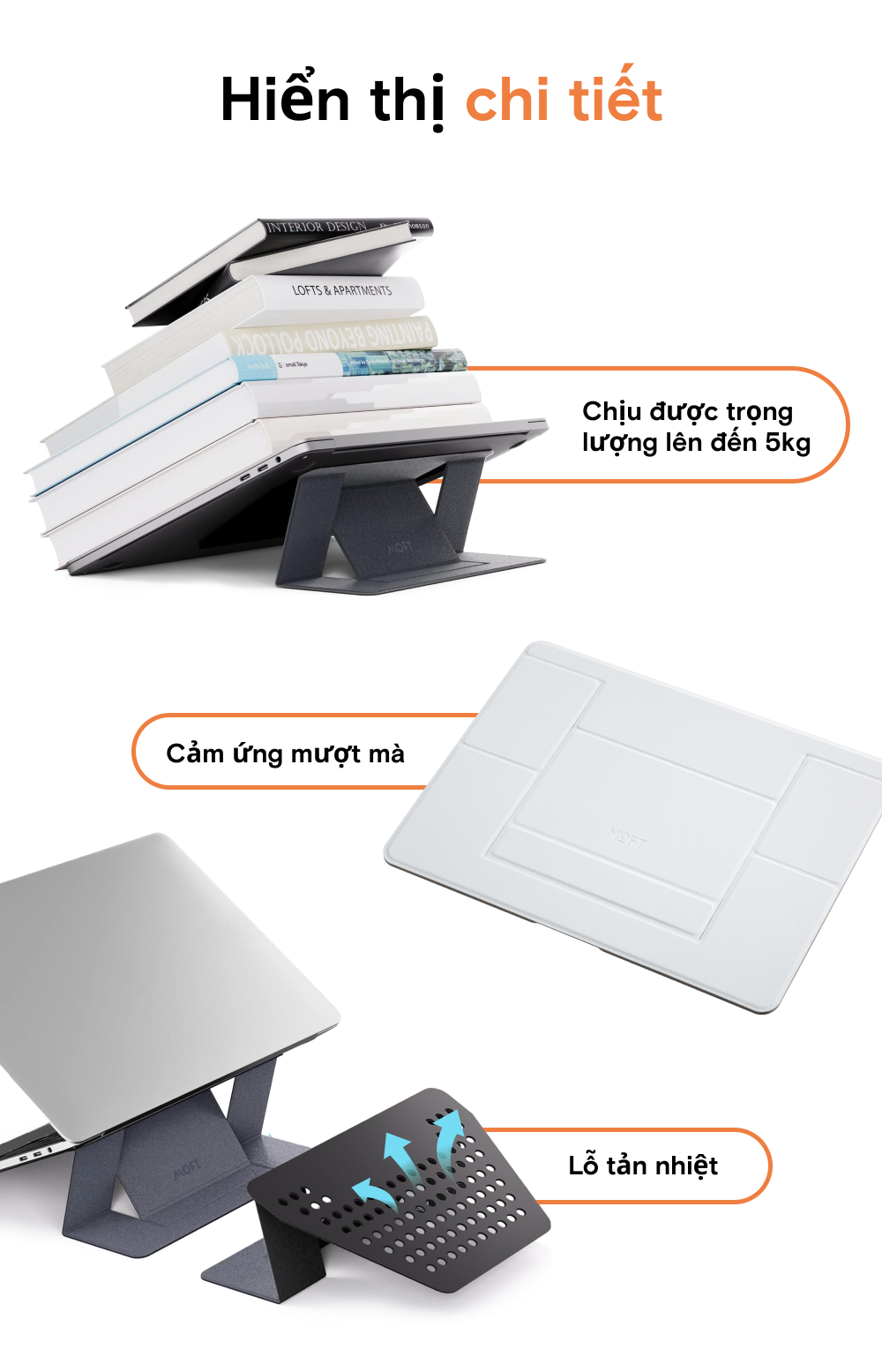 MOFT Adhesive Laptop Stand - Góc nhìn 7