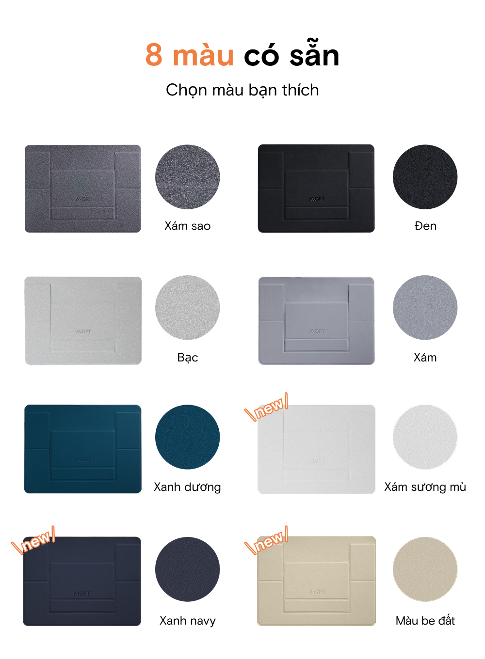 MOFT Adhesive Laptop Stand - Góc nhìn 10