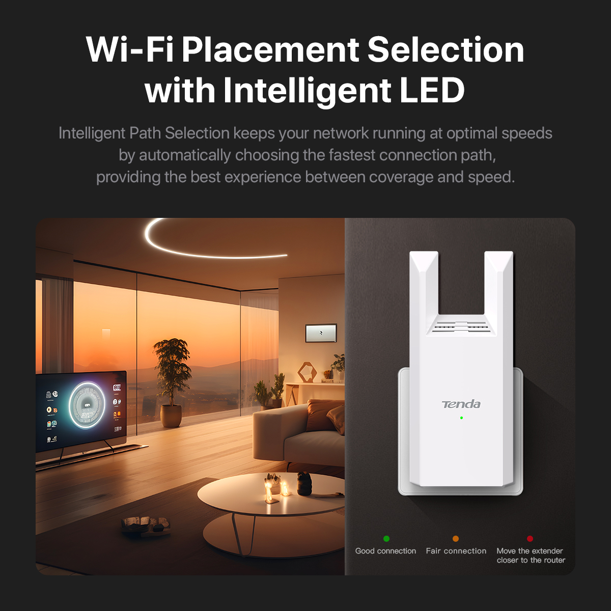 Tenda A18 Pro - Chế độ Repeater