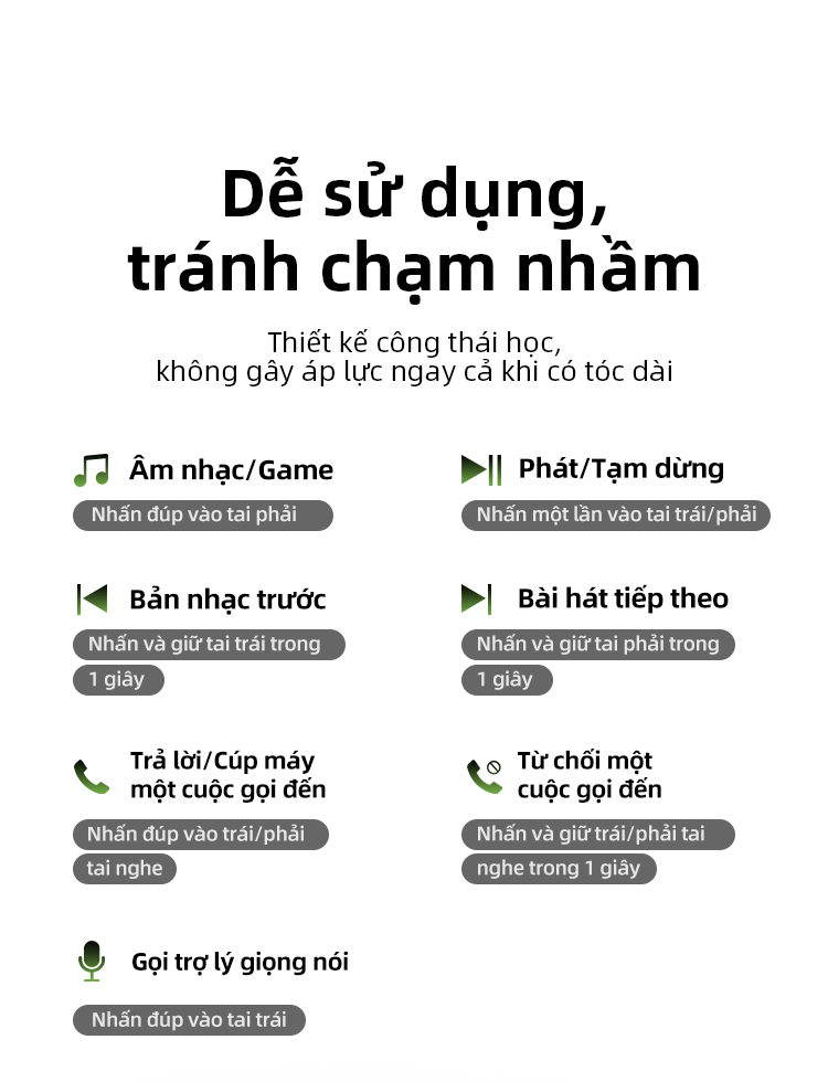 Tai nghe Ugreen Bluetooth 5.4 màu sắc thời thượng chube.vn
