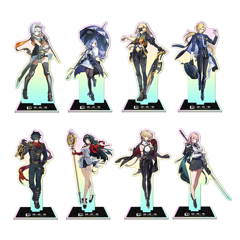 Zenless Zone Zero stand Vivian Hugo Miyabi phim cầu vồng xen kẽ acrylic ...