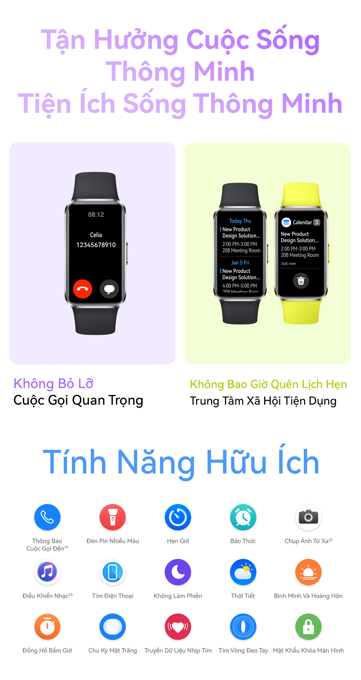 Mô tả Vòng Đeo Tay Thông Minh HUAWEI Band 10 Khung Hợp Kim Nhôm Tinh Tế | Phân Tích Giấc Ngủ Chuyên Nghiệp - 8