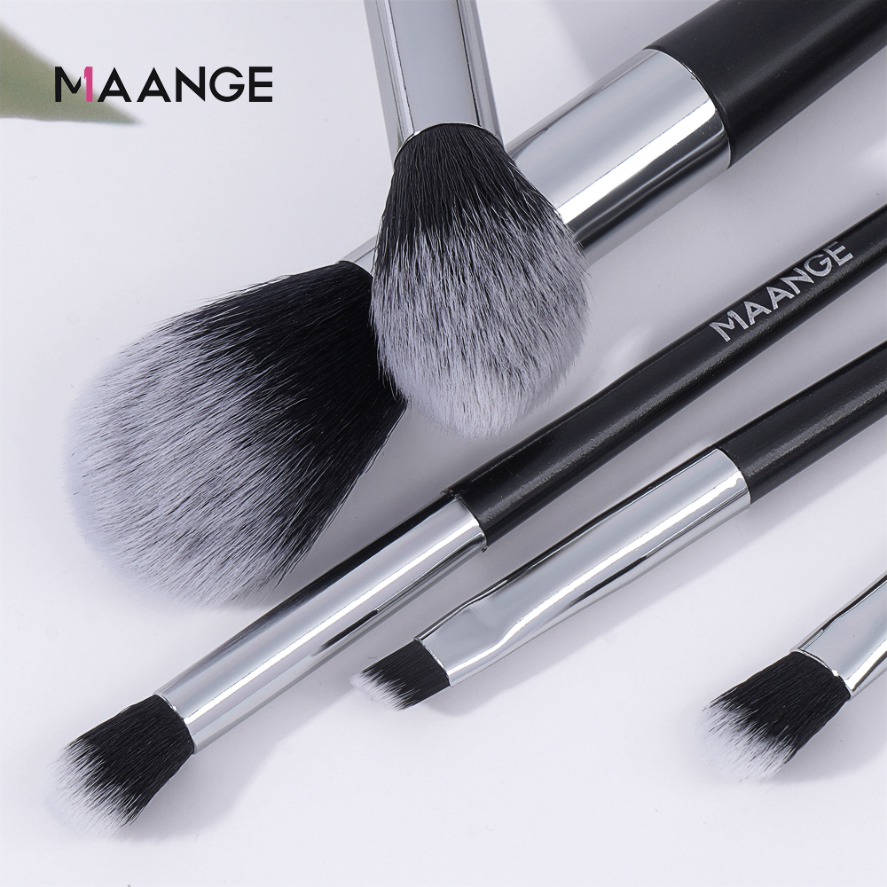 Mô tả MAANGE Bộ cọ makeup 6 cây cọ phấn phủ, má hồng, che khuyết điểm, màu mắt 5728 - 5