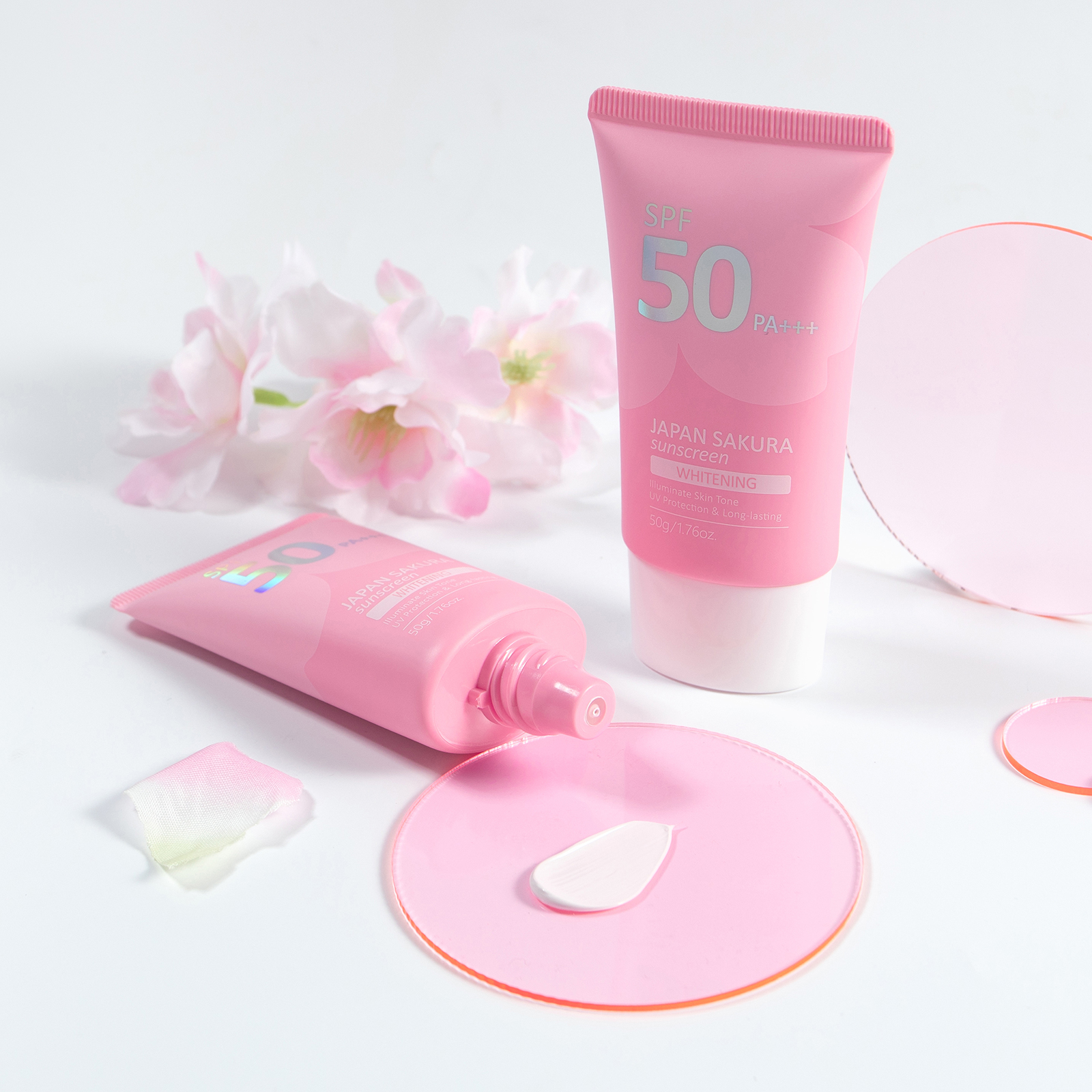 Mô tả Kem chống nắng LAIKOU Nhật Bản 50g làm trắng SPF 50 PA+++ UV - 10
