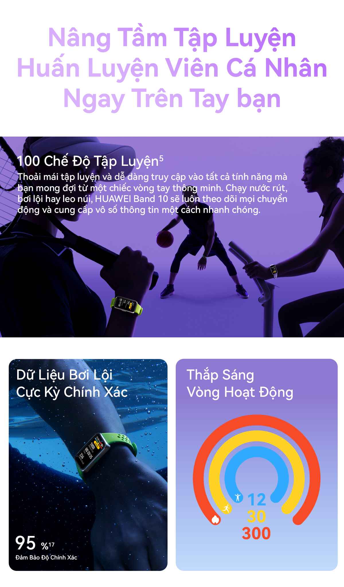 Mô tả Vòng Đeo Tay Thông Minh HUAWEI Band 10 Khung Hợp Kim Nhôm Tinh Tế | Phân Tích Giấc Ngủ Chuyên Nghiệp - 6
