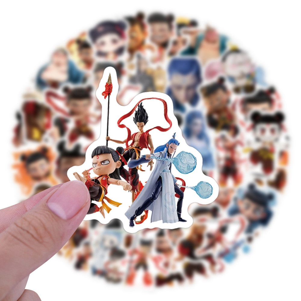 60 natra sticker chống nước Na Tra Ma Đồng Giáng Thế Nhãn dán cute ...