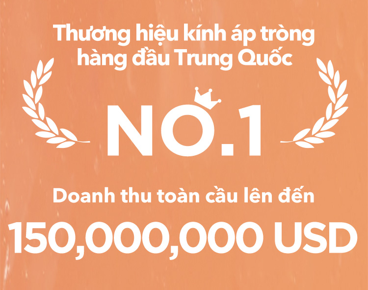Mô tả Kính áp tròng dùng một lần moody, 6 tháng, mẫu nâu đen tự nhiên, độ cận 0-7, độ giãn tròng 14.0 - 14. 5mm, giá 1 cặp (02 chiếc) - 1