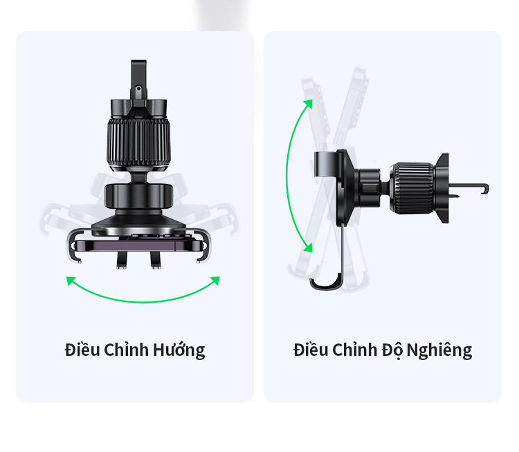 Giá đỡ điện thoại ô tô UGREEN Giá đỡ điện thoại thông hơi trên ô tô cho Xiaomi Samsung iPhone 17 Pro Max/iPhone 18 Pro Max – ảnh mô tả chi tiết 10