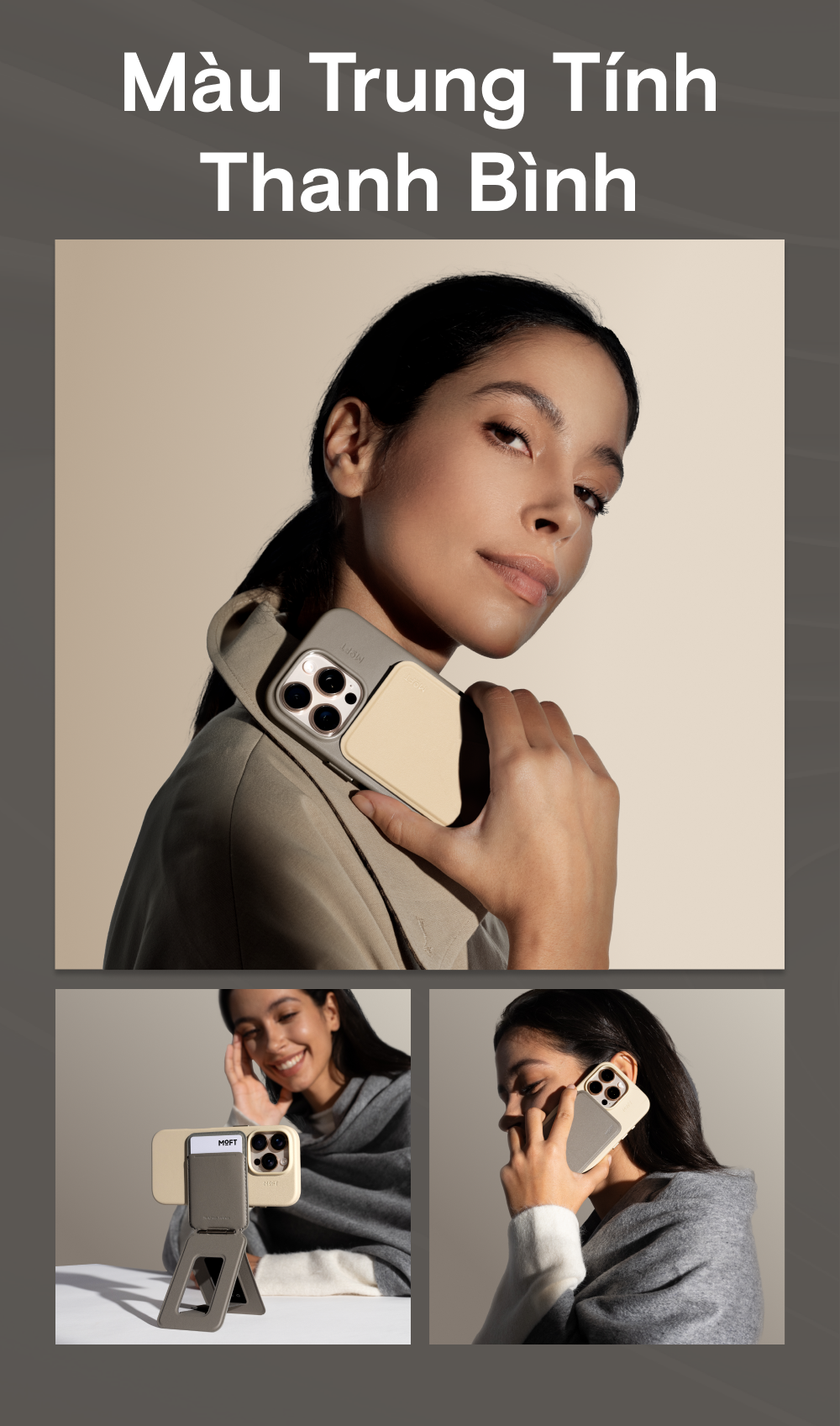 Mô tả MOFT Phone Snap Case MOVAS™ - Vỏ Điện Thoại Tương Thích Ốp điện thoại có thể tương thích với mọi phong cách - 9