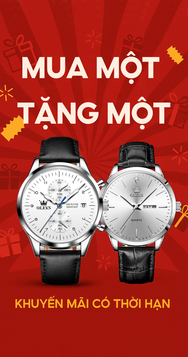Đồng hồ OLEVS 2880 mặt số