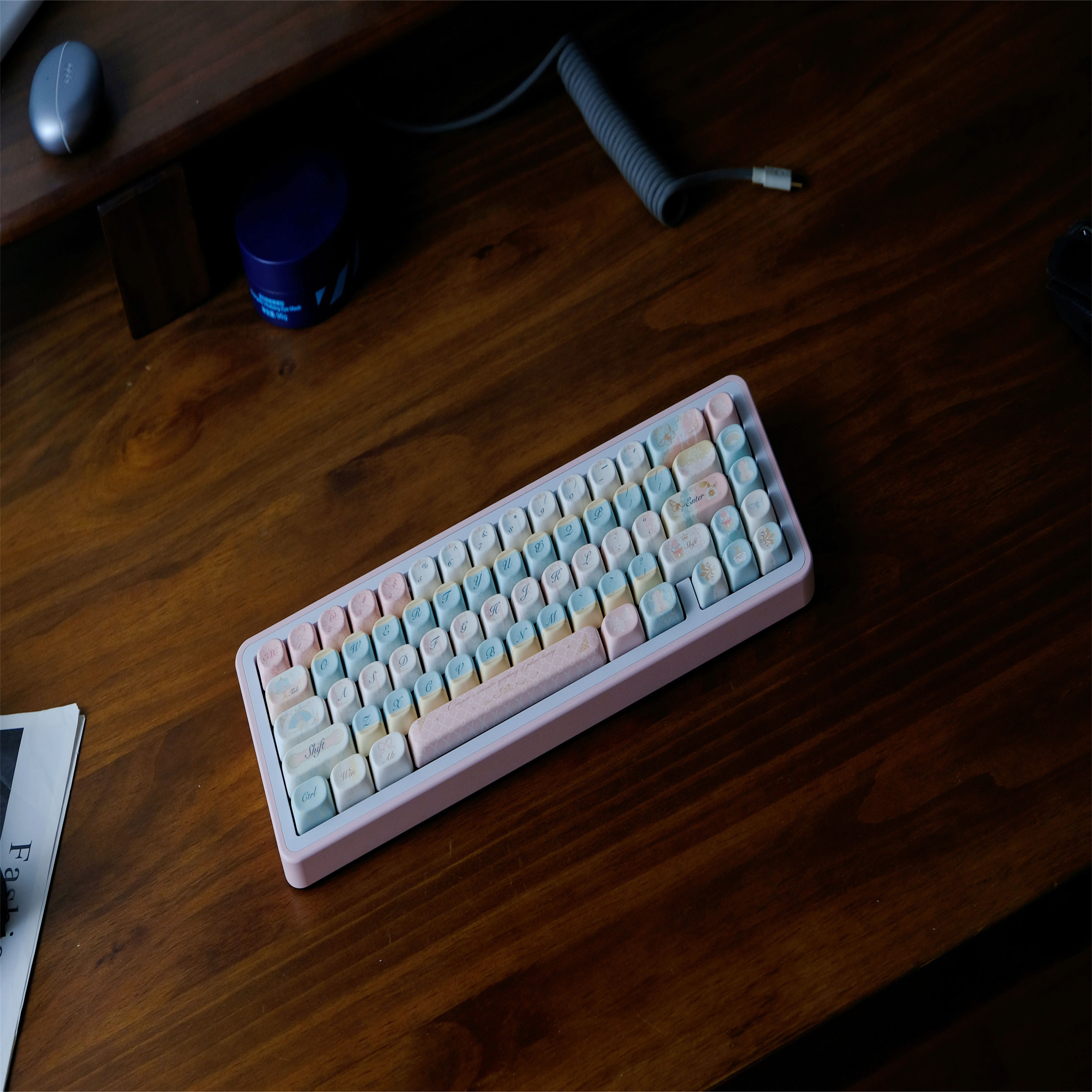 Rococo keycaps 149 Key MOA Profile DYE-SUB Cá Tính Cho CHERRY MX Switch ...