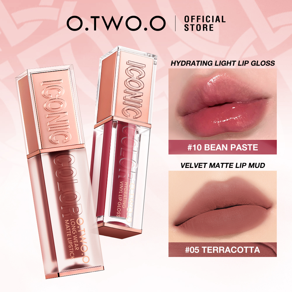 Mô tả O.TWO.O 2 chiếc Son bóng dưỡng ẩm + Son môi mờ nhung - 5