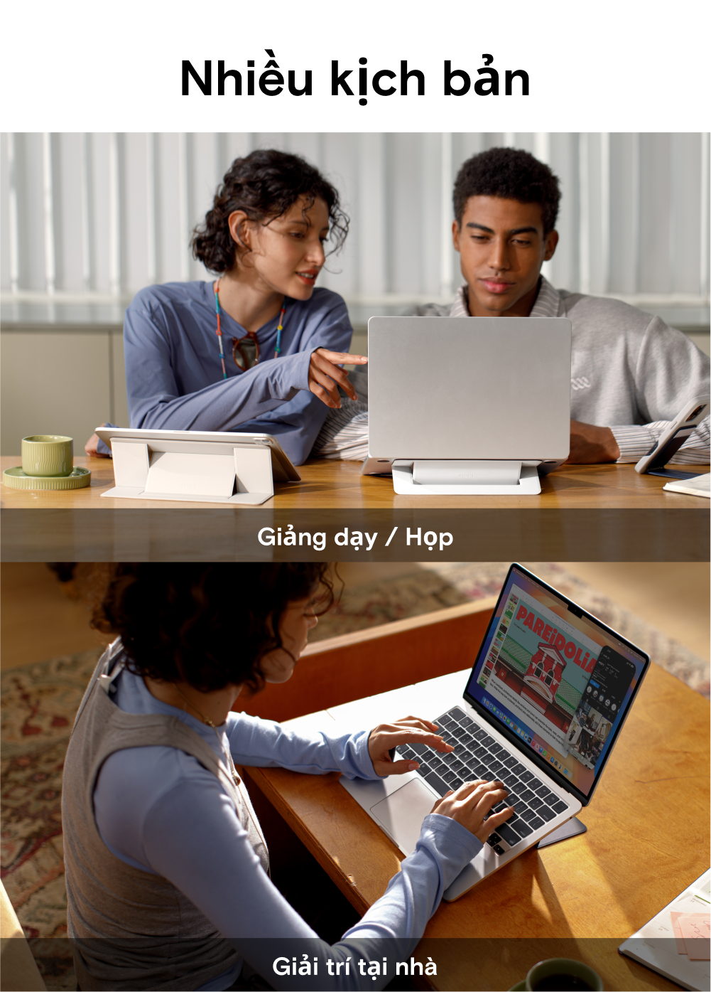 Mô tả MOFT Airflow Laptop Stand Giá Đỡ Tản Nhiệt Laptop 11.6 Inch-16inches Không Cặn Có Thể Tái Sử Dụng - 8