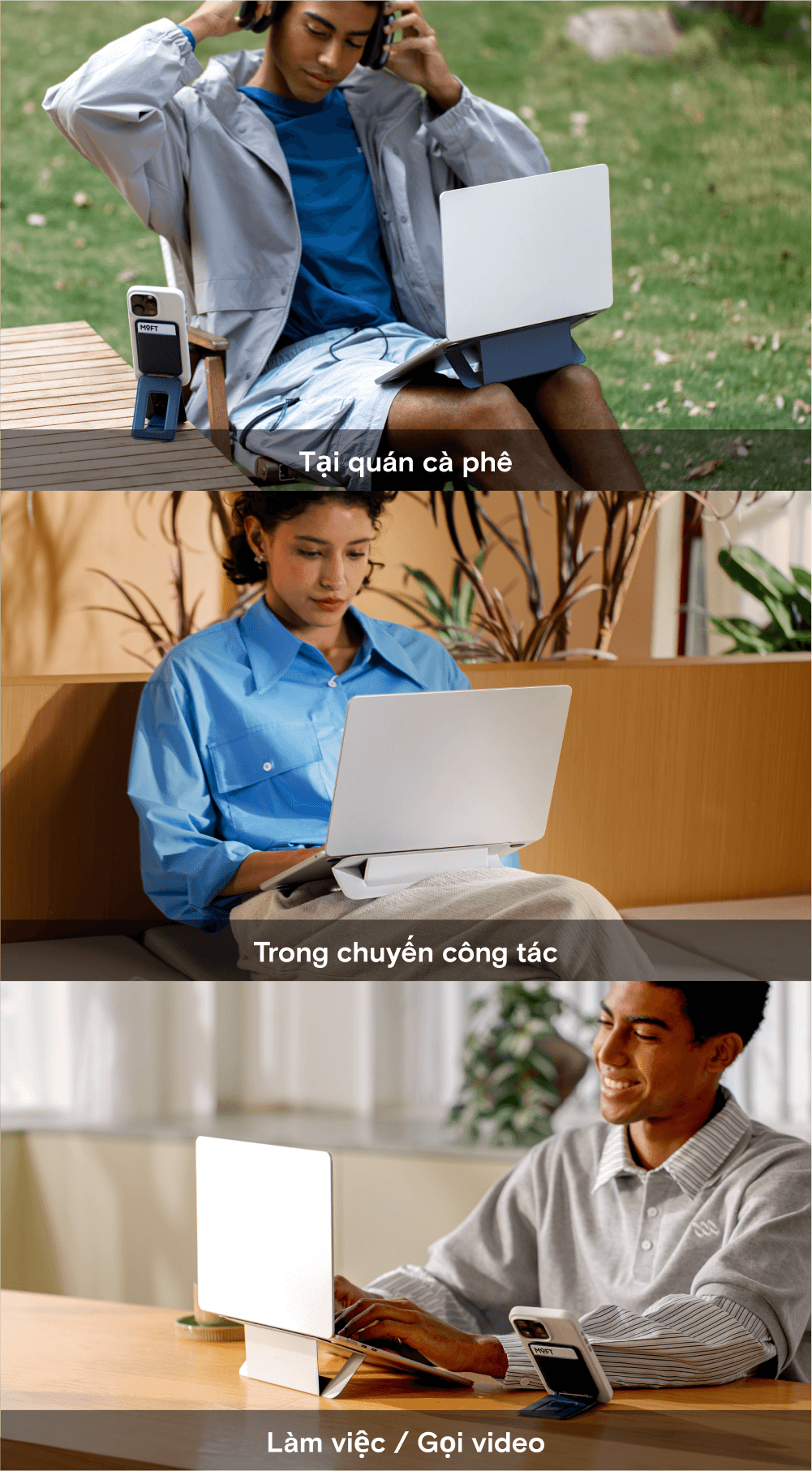 Mô tả MOFT Airflow Laptop Stand Giá Đỡ Tản Nhiệt Laptop 11.6 Inch-16inches Không Cặn Có Thể Tái Sử Dụng - 9
