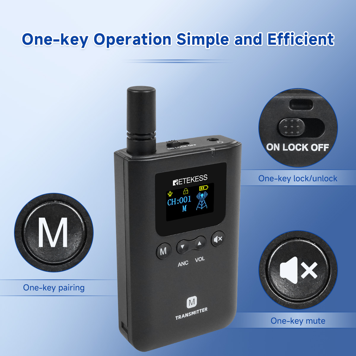 Ghép nối một nút Retekess TT129