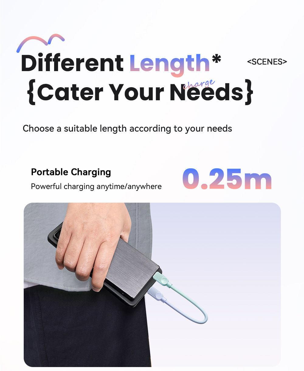 Mô tả Essager PD 29W Cáp dữ liệu sạc nhanh USB-C sang L Cáp bện hai màu một dây - 9