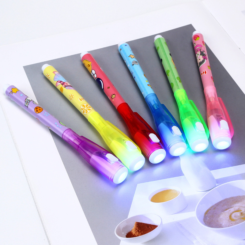 Combo 3 Đèn Dạ Quang Bút Magic Vô Hình Highlighter Bút Với Tia Uv Tranh ...