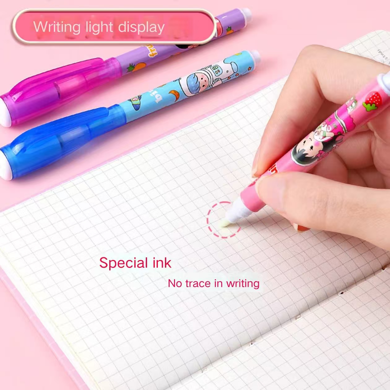 Combo 3 Đèn Dạ Quang Bút Magic Vô Hình Highlighter Bút Với Tia Uv Tranh ...