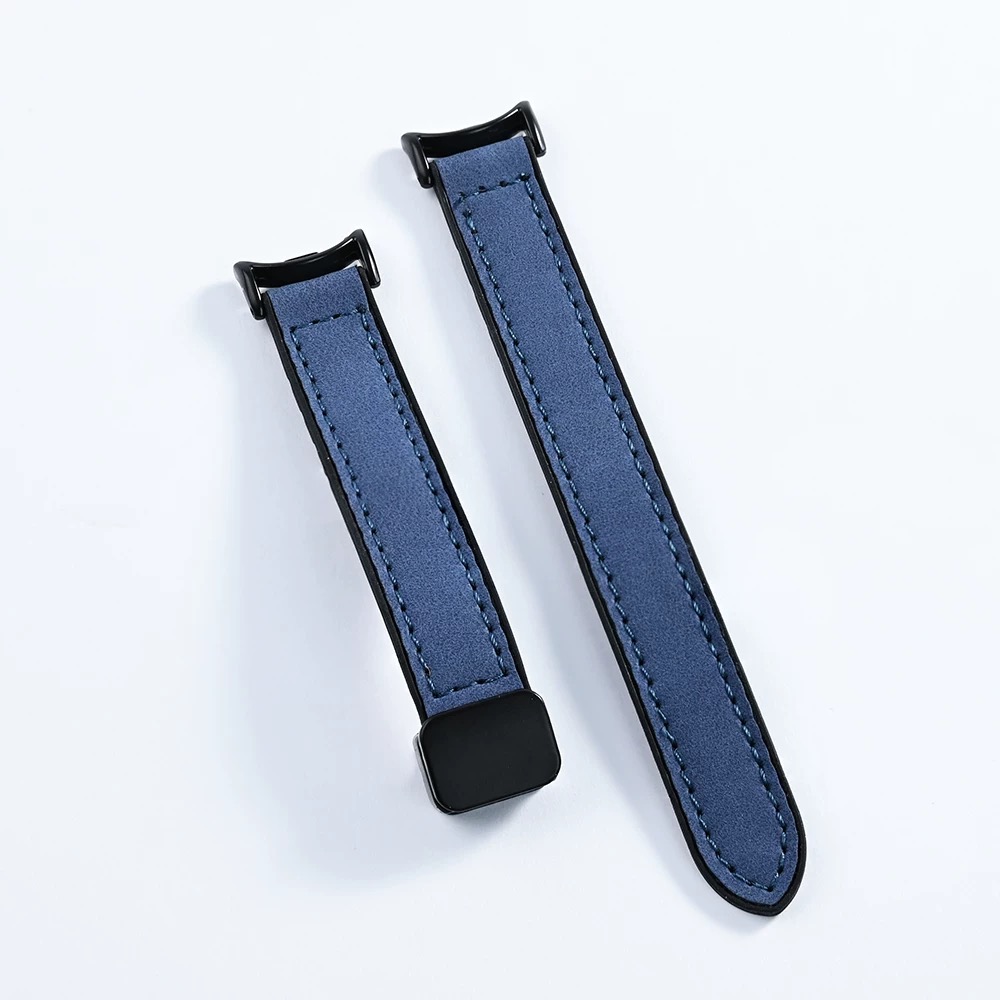 Dành Cho Xiaomi Smart Band 8 9 10 11 Dây Đeo Da Từ Tính Dây Đeo Mi Band 8 9 10 Chống Nước Thể Thao Dây Đeo Da – ảnh mô tả chi tiết 9