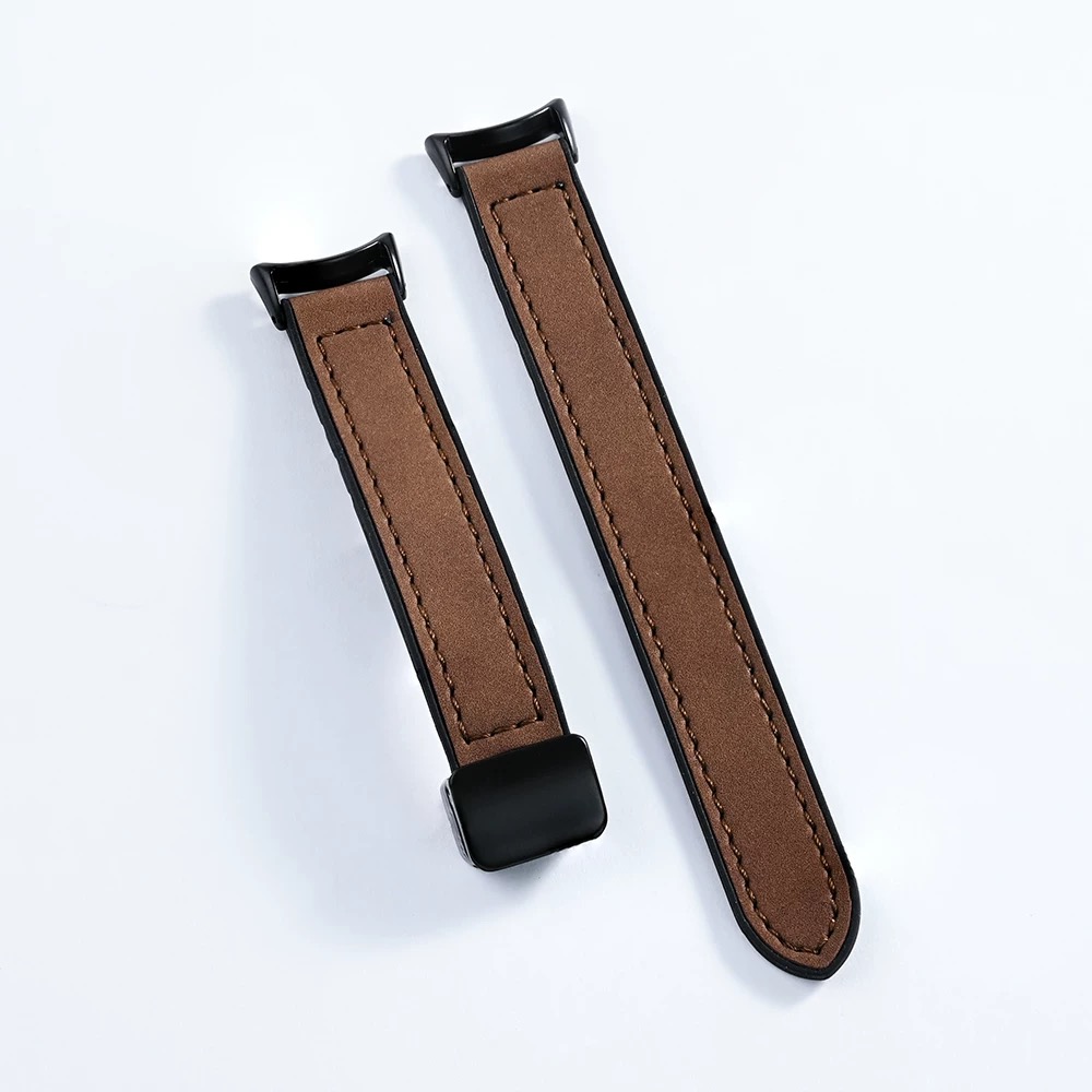 Dành Cho Xiaomi Smart Band 8 9 10 11 Dây Đeo Da Từ Tính Dây Đeo Mi Band 8 9 10 Chống Nước Thể Thao Dây Đeo Da – ảnh mô tả chi tiết 10
