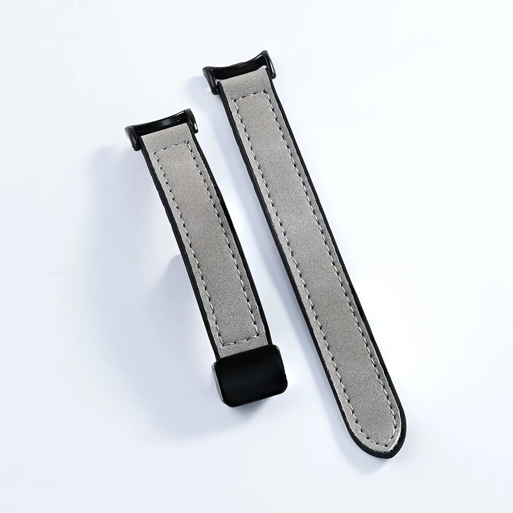 Dành Cho Xiaomi Smart Band 8 9 10 11 Dây Đeo Da Từ Tính Dây Đeo Mi Band 8 9 10 Chống Nước Thể Thao Dây Đeo Da – ảnh mô tả chi tiết 11
