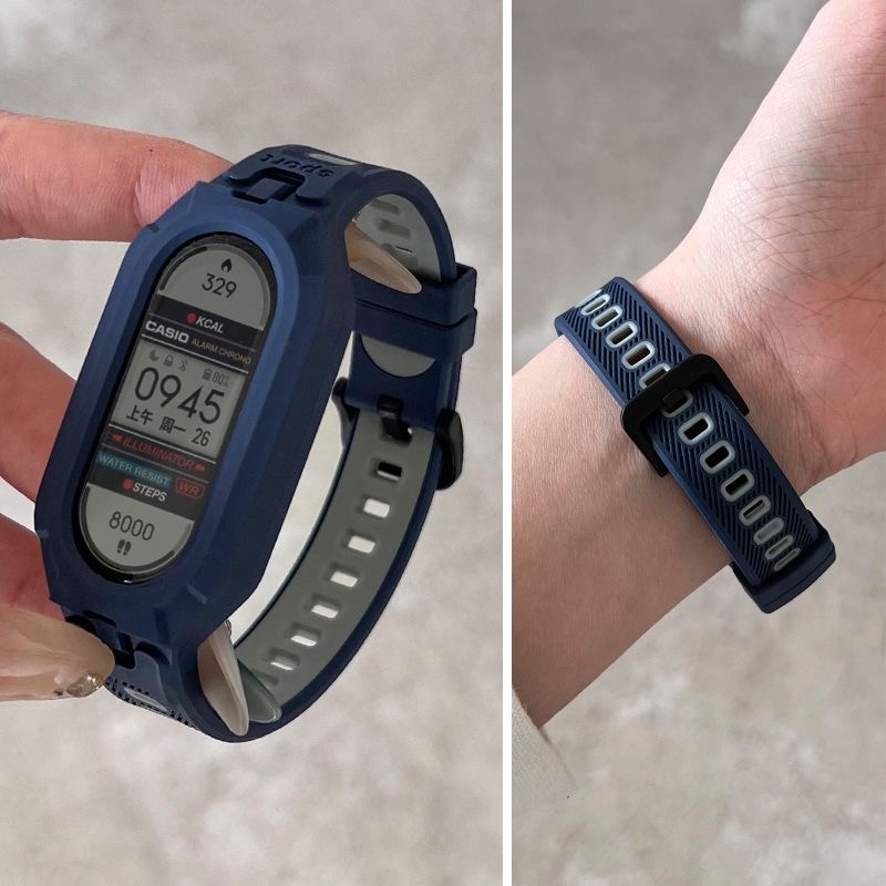Dành Cho Xiaomi Mi Band 11 10 9 8 7 6 5 Dây Đeo Silicon Tích Hợp Vòng Tay Đồng Hồ Thông Minh TPU Thay Thế Dây Đeo Tay Cho Xiaomi Smart Band 1110 9 8 7 6 5 – ảnh mô tả chi tiết 3