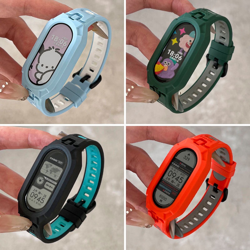 Dành Cho Xiaomi Mi Band 11 10 9 8 7 6 5 Dây Đeo Silicon Tích Hợp Vòng Tay Đồng Hồ Thông Minh TPU Thay Thế Dây Đeo Tay Cho Xiaomi Smart Band 1110 9 8 7 6 5 – ảnh mô tả chi tiết 6
