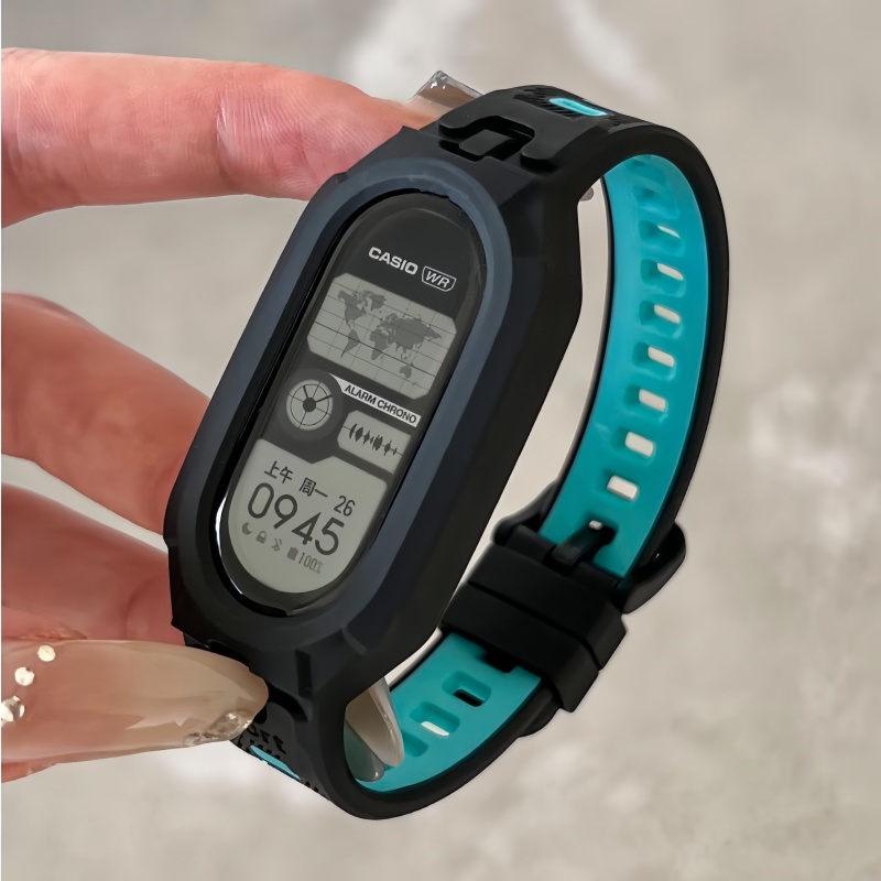 Dành Cho Xiaomi Mi Band 11 10 9 8 7 6 5 Dây Đeo Silicon Tích Hợp Vòng Tay Đồng Hồ Thông Minh TPU Thay Thế Dây Đeo Tay Cho Xiaomi Smart Band 1110 9 8 7 6 5 – ảnh mô tả chi tiết 8