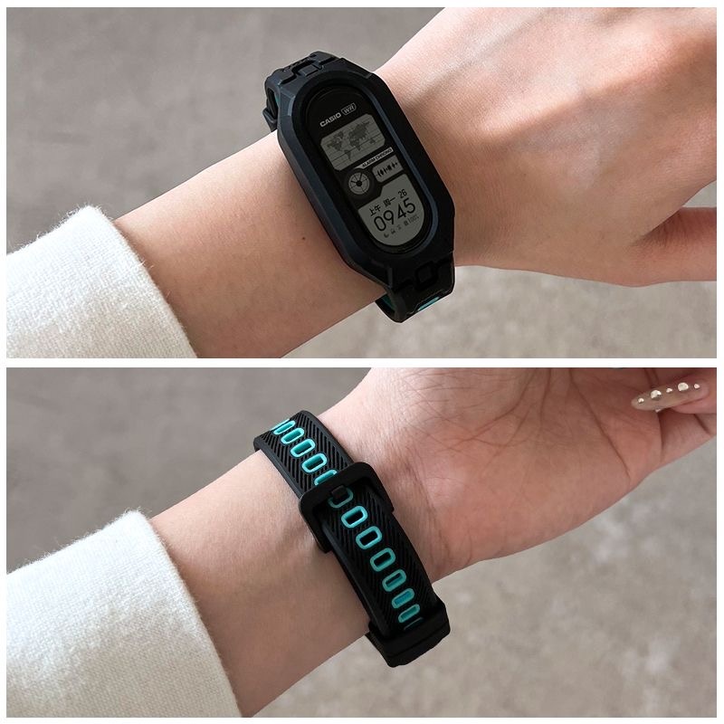 Dành Cho Xiaomi Mi Band 11 10 9 8 7 6 5 Dây Đeo Silicon Tích Hợp Vòng Tay Đồng Hồ Thông Minh TPU Thay Thế Dây Đeo Tay Cho Xiaomi Smart Band 1110 9 8 7 6 5 – ảnh mô tả chi tiết 5