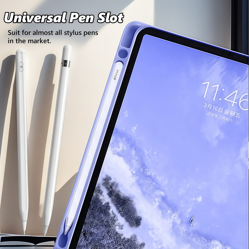 NIXXOS Dành Cho Xiaomi Pad Redmi Pad Vỏ Bàn Phím Touchpad Thông Minh Vỏ Da Bàn Phím Có Khe Cắm Bút Bàn Phím wtih Cho Mi Pad 7, 7 Pro, 6, 6 Pro, 5, 5 Pro Redmi SE 11 '' – ảnh mô tả chi tiết 8