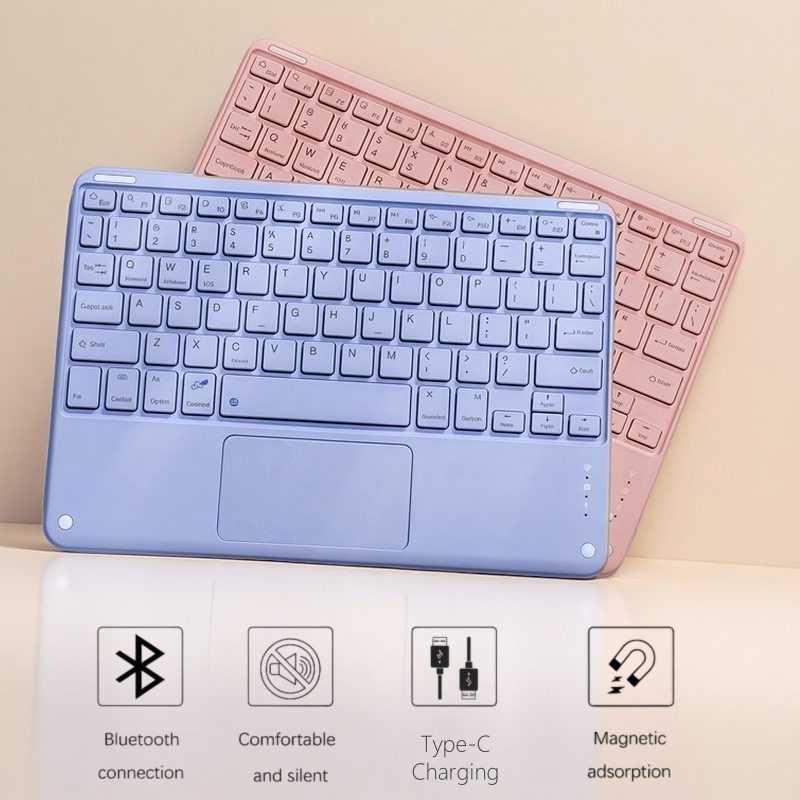 NIXXOS Dành Cho Xiaomi Pad Redmi Pad Vỏ Bàn Phím Touchpad Thông Minh Vỏ Da Bàn Phím Có Khe Cắm Bút Bàn Phím wtih Cho Mi Pad 7, 7 Pro, 6, 6 Pro, 5, 5 Pro Redmi SE 11 '' – ảnh mô tả chi tiết 10