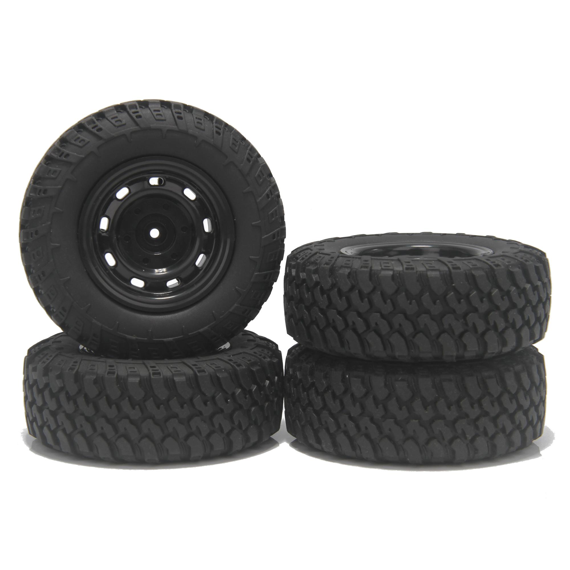 Bánh xe RC cao su 5mm Hex MN99S Đường kính 73mm cho MN98 MN82 WPL C24-1 ...