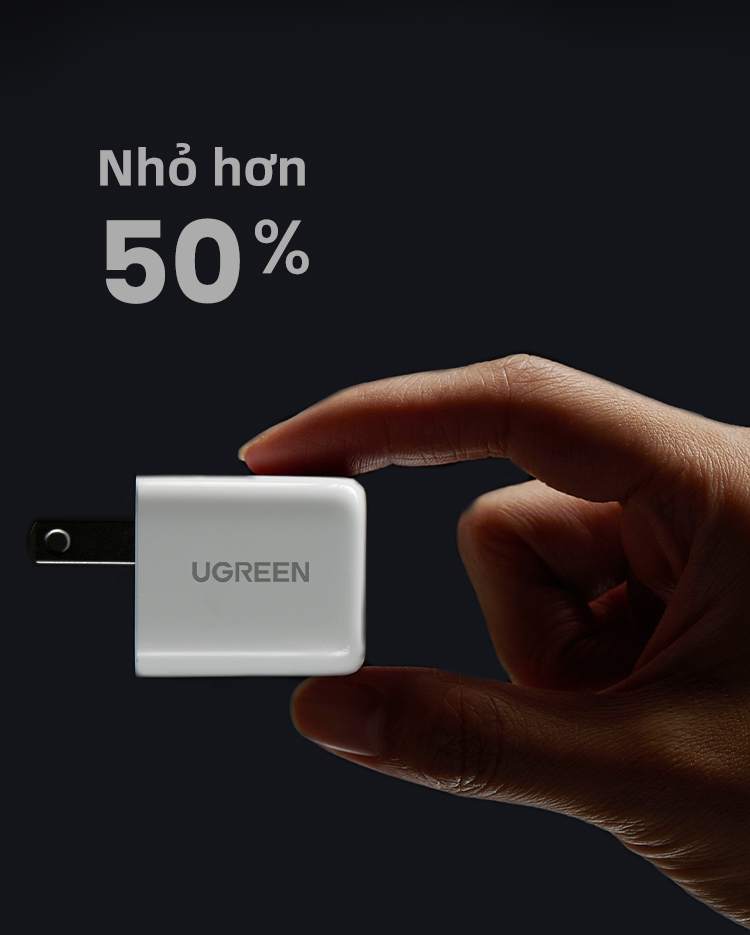 củ sạc nhanh UGREEN 20W Type C PDCharger cho SAMSUNG S24 Ultra Xiaomi Power Delivery cho iPhone – ảnh mô tả chi tiết 8