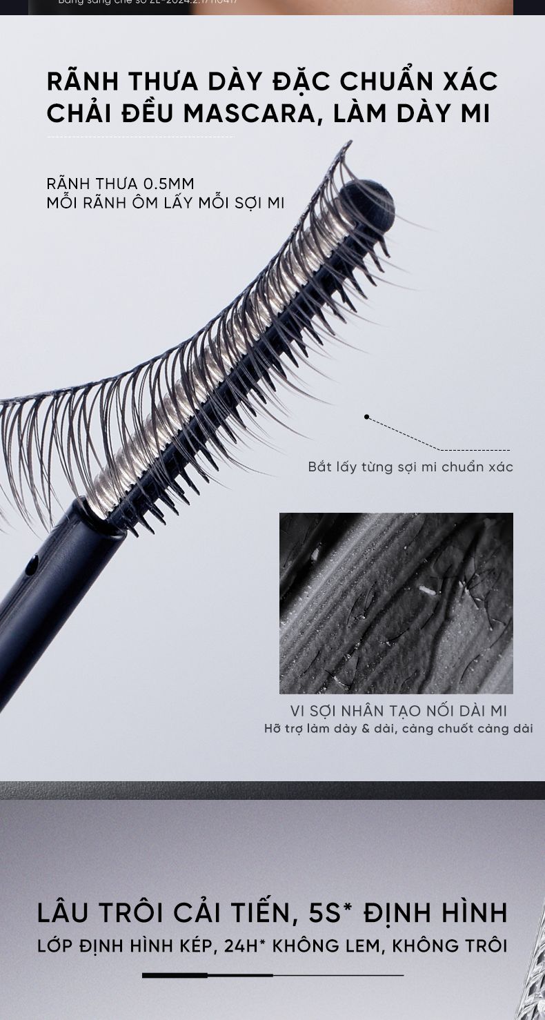  Mascara Đầu Lược Sắt JUDYDOLL