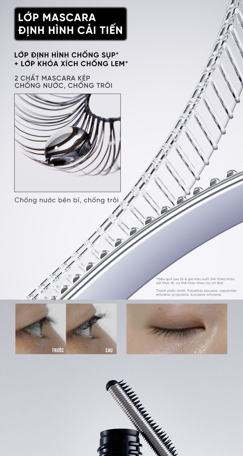  Mascara Đầu Lược Sắt JUDYDOLL
