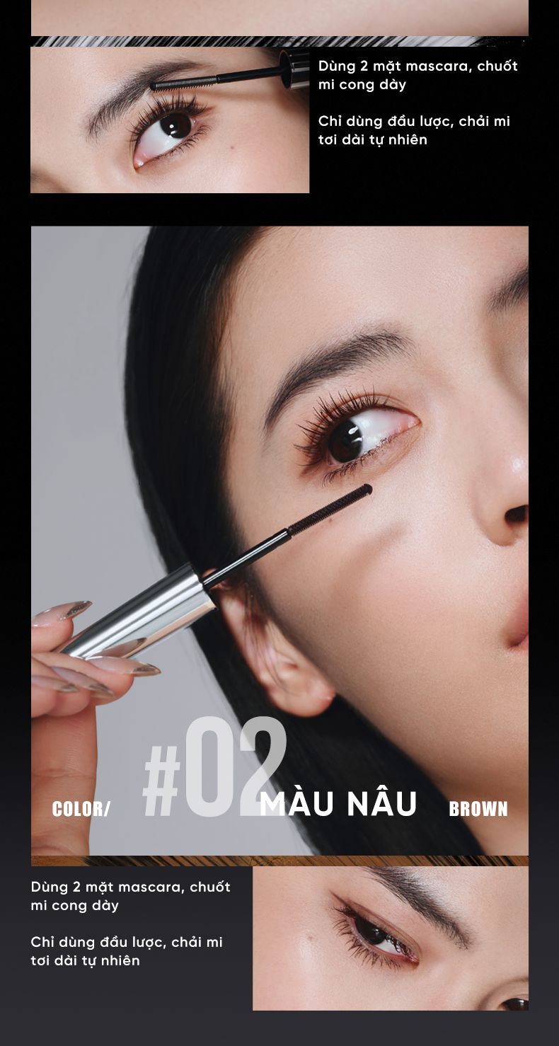  Mascara Đầu Lược Sắt JUDYDOLL