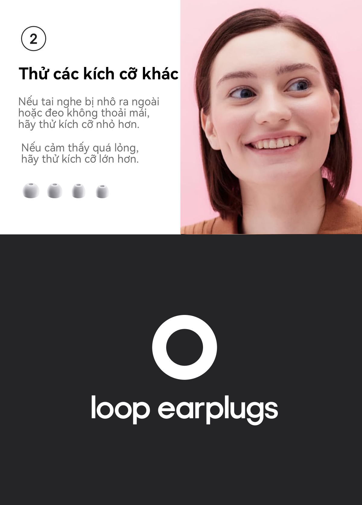 Loop Quiet 2 - Nút tai giảm tiếng ồn (-24dB) để ngủ, tập trung, học tập ...