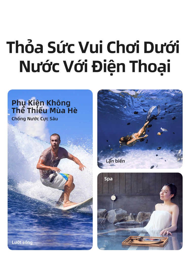 UGREEN Túi Đựng Điện Thoại Chống Thấm Nước IPX8 7.2 inch Max iPhone 16 15 14 13 12 Pro Max Samsung S23 Xiaomi Ốp – ảnh mô tả chi tiết 7