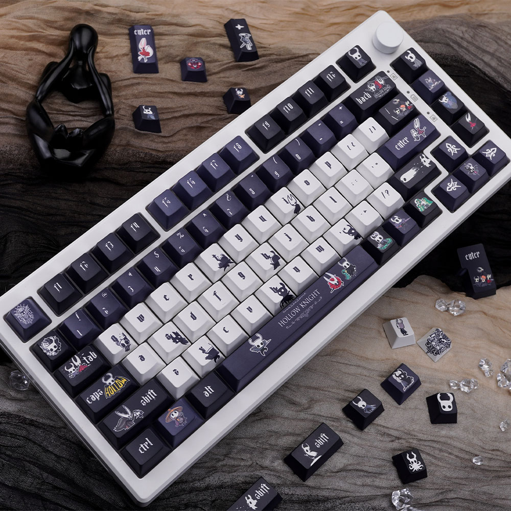 Hollow Knight Keycaps MOA Profile 130 Phím PBT Dye Thăng Hoa Aula F75 ...