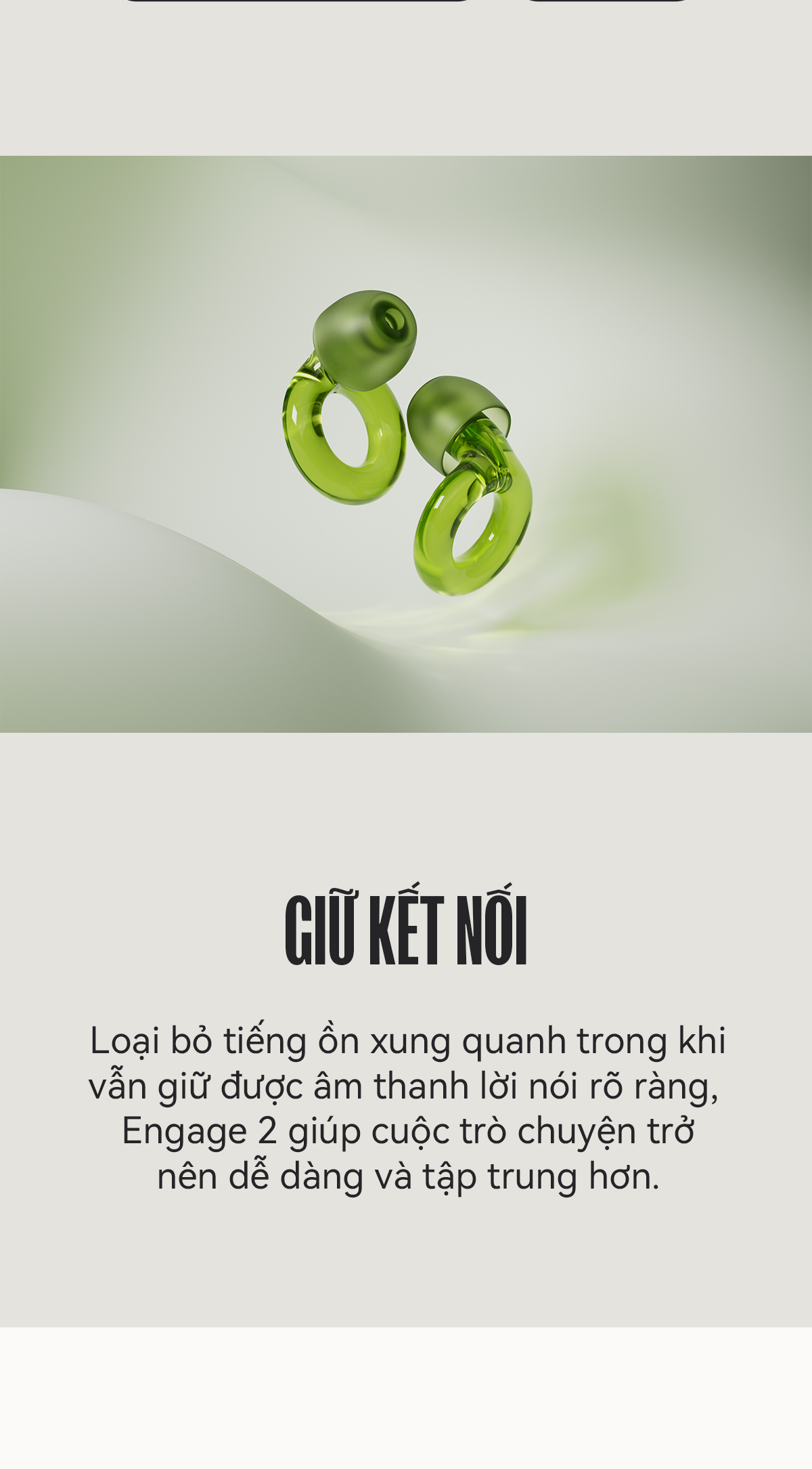 Loop Engage 2 - Nút tai giảm tiếng ồn có độ trung thực cao (16 dB) dành ...