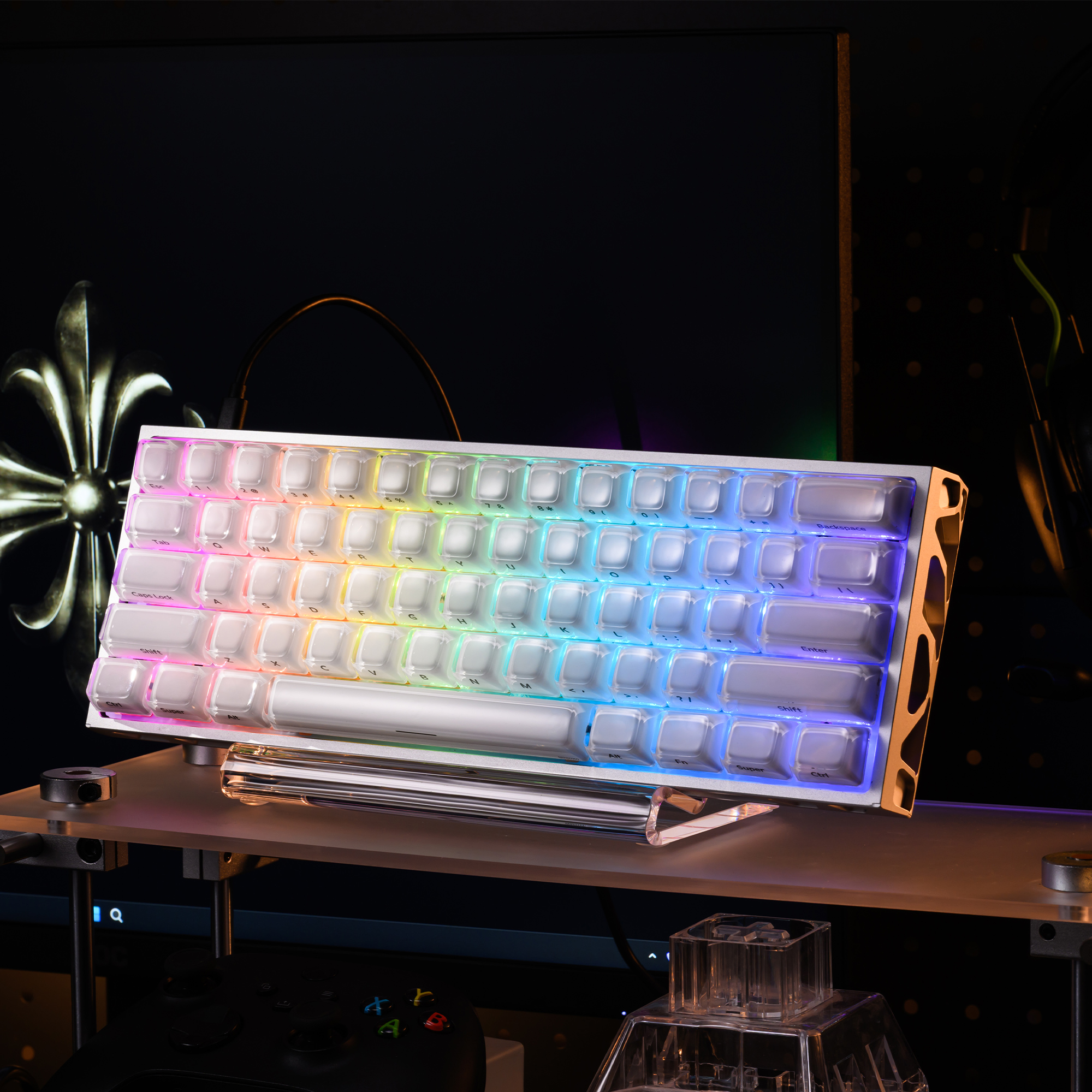 XVX Keycap Pha Lê Thạch Pha Lê Jello Keycaps OEM Profile 2.0 Bàn Phím ...