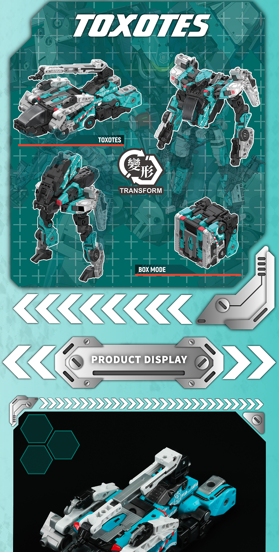 52TOYS đồ chơi lắp ráp mô hình Transformers Figure BEASTBOX INFINITYBOX ...