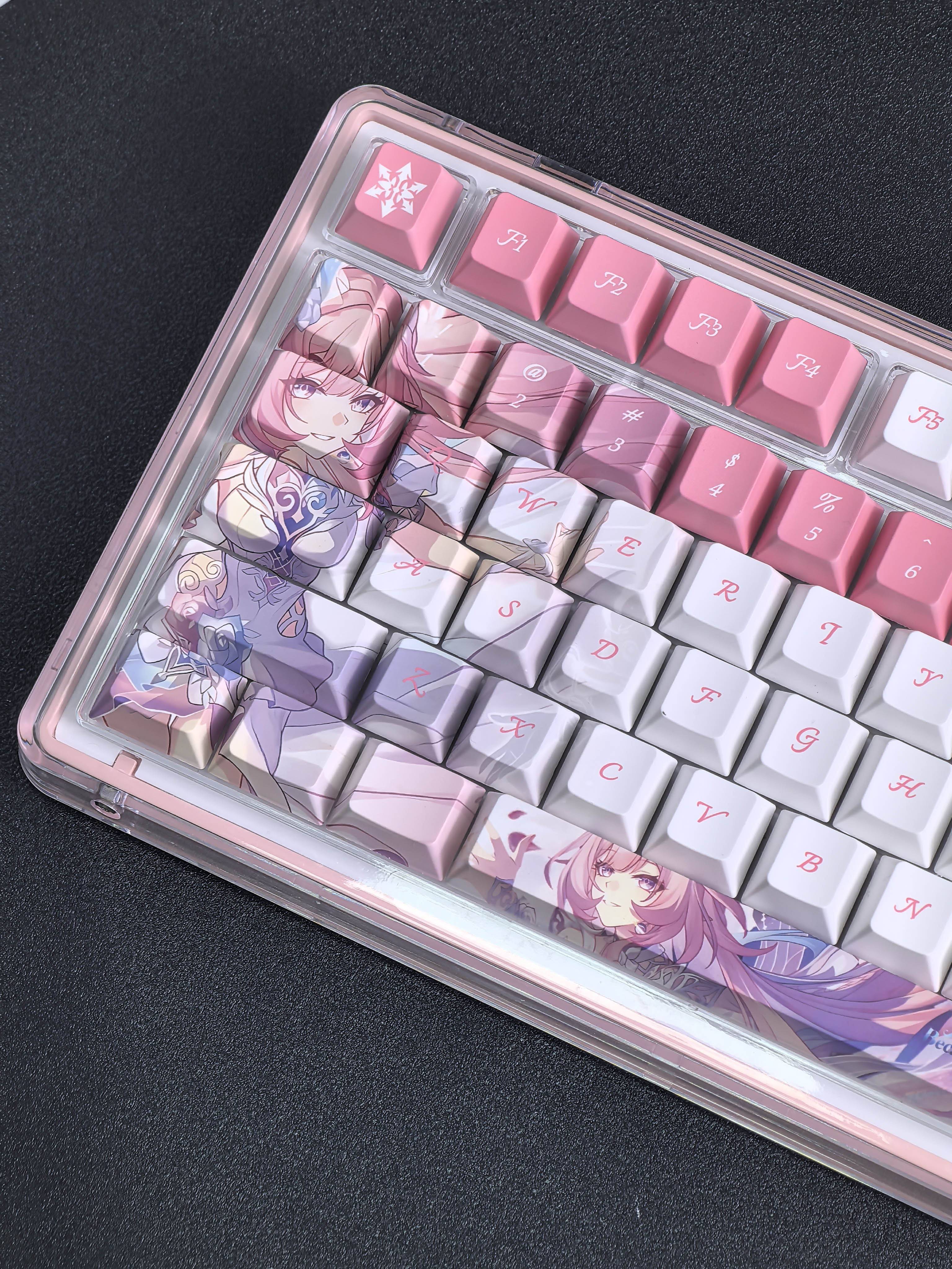 Cyrene Keycaps 120 Phím Cherry Profile PBT Dye Thăng hoa Wooting Aula ...