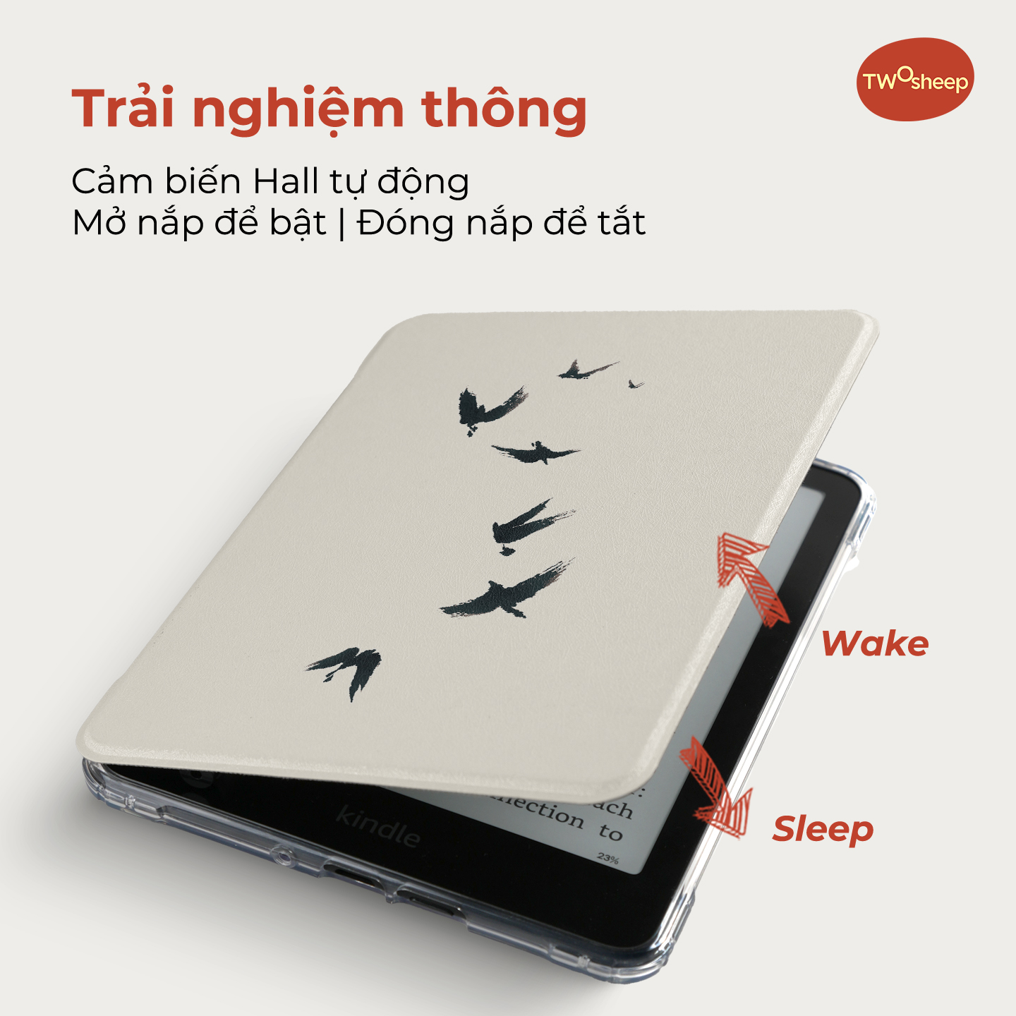 Twosheep dành cho Kindle 11th Colosoft Paperwhite 12th 11th 10th 7th ốp ...