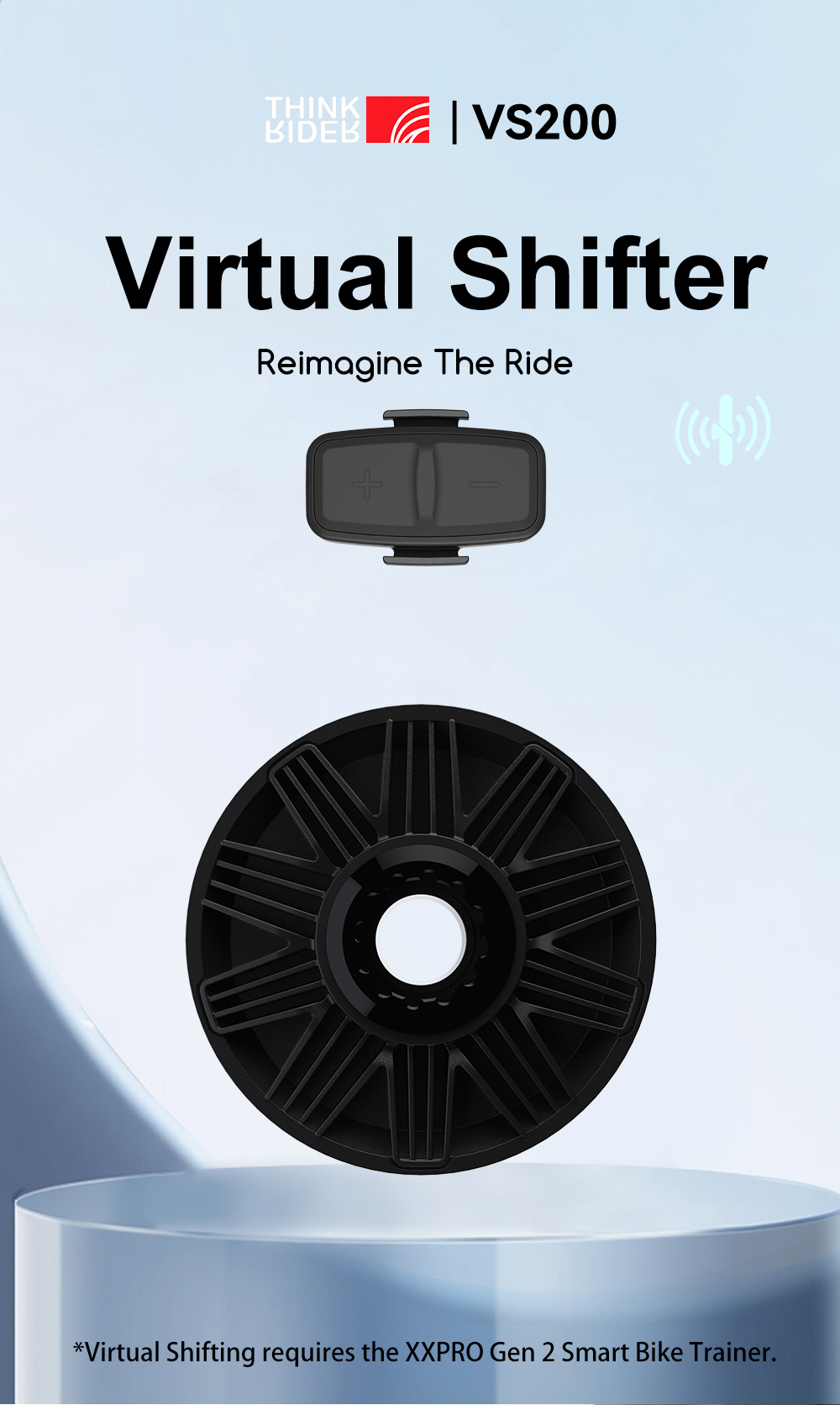 ThinkRider VS200 Ble Controller dành cho huấn luyện viên xe đạp X2Max ...