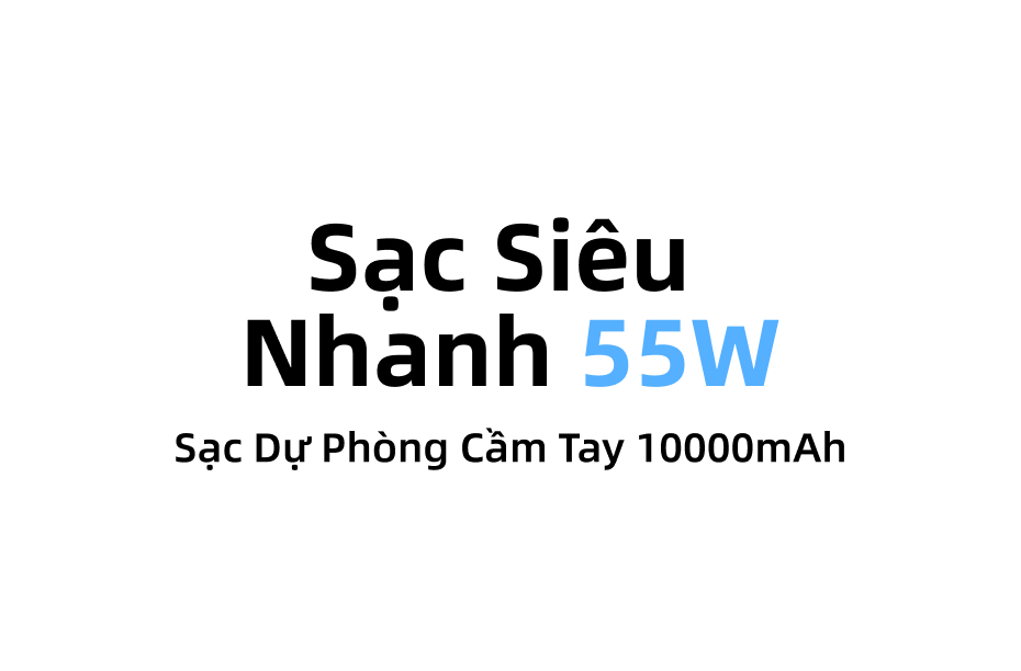 Pin sạc dự phòng UGREEN 10000mAh 55W kèm cáp USB C tích hợp 3 cổng Sạc di động du lịch máy tính xách tay, đèn LED màn hình lớn Sạc nhanh cho Xiaomi và hơn thế nữa cho iPhone 18 Pr… – ảnh mô tả chi tiết 1
